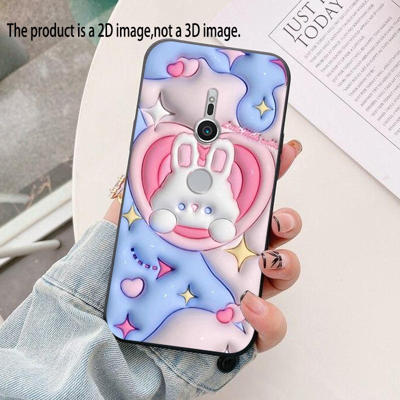 Case For Sony Xperia XZ1 XZ2 XZ4 Luxury astronaut Silicone Camera Protection Back Cover For Sony Xperia XZ2 XZ 2  Funda Capa XZ1