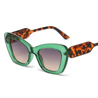 New Cat Eye Sunglasses Women Luxurious Brand Designer Casual Sun Glasses Female Male Square Gradient Outdoor Eyewear