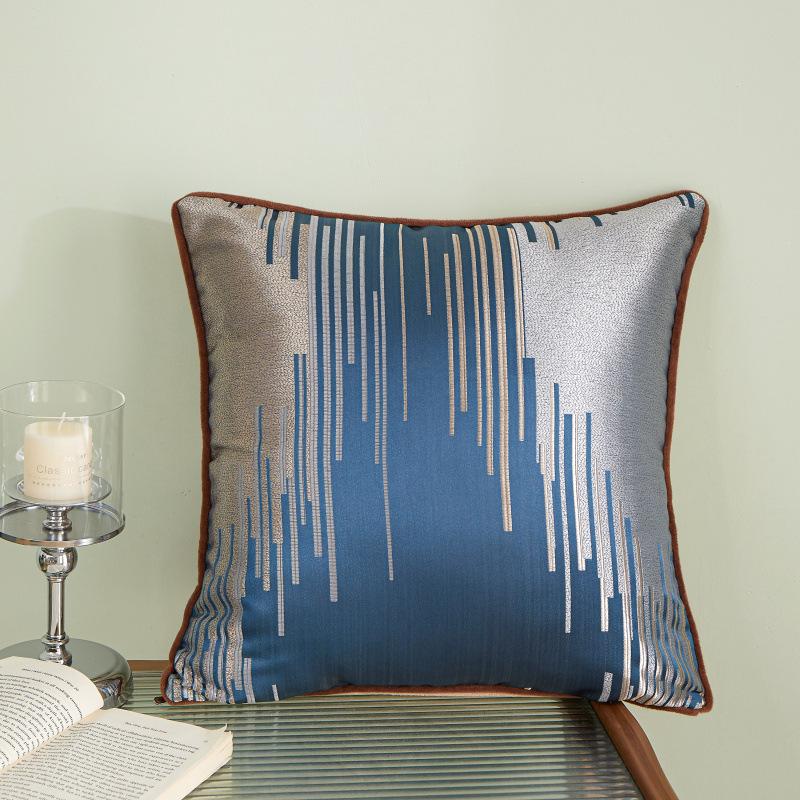 Pernă de spate Jacquard de înaltă precizie Pernă de lux ușor Pernă de pat Pernă de noptieră