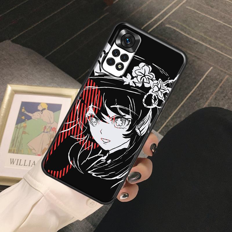 Genshin Impact Hu Tao Funda For Xiaomi Redmi Note 14 Pro 9 10 11 12 13 Pro 10S 11S 12S Redmi 13C 10C 12C 14C Case