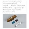 Two Tone Cat Eye Motion Sensor Wall Lamp USB Rechargeable Energy Efficient Lighting for Home Office Hotel Corridor
