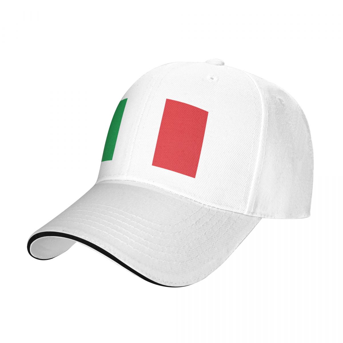 

Флаг Италии-Итальянский флаг 2 Бейсбольная кепка Модная парная шляпа Летние дышащие спортивные кепки Уличные шляпы для папы Шляпа от солнца One Size