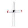 Adjustable T Square 600mm 2 In 1 Adjustable Angle Ruler T Type Marking Ruler for Woodworking