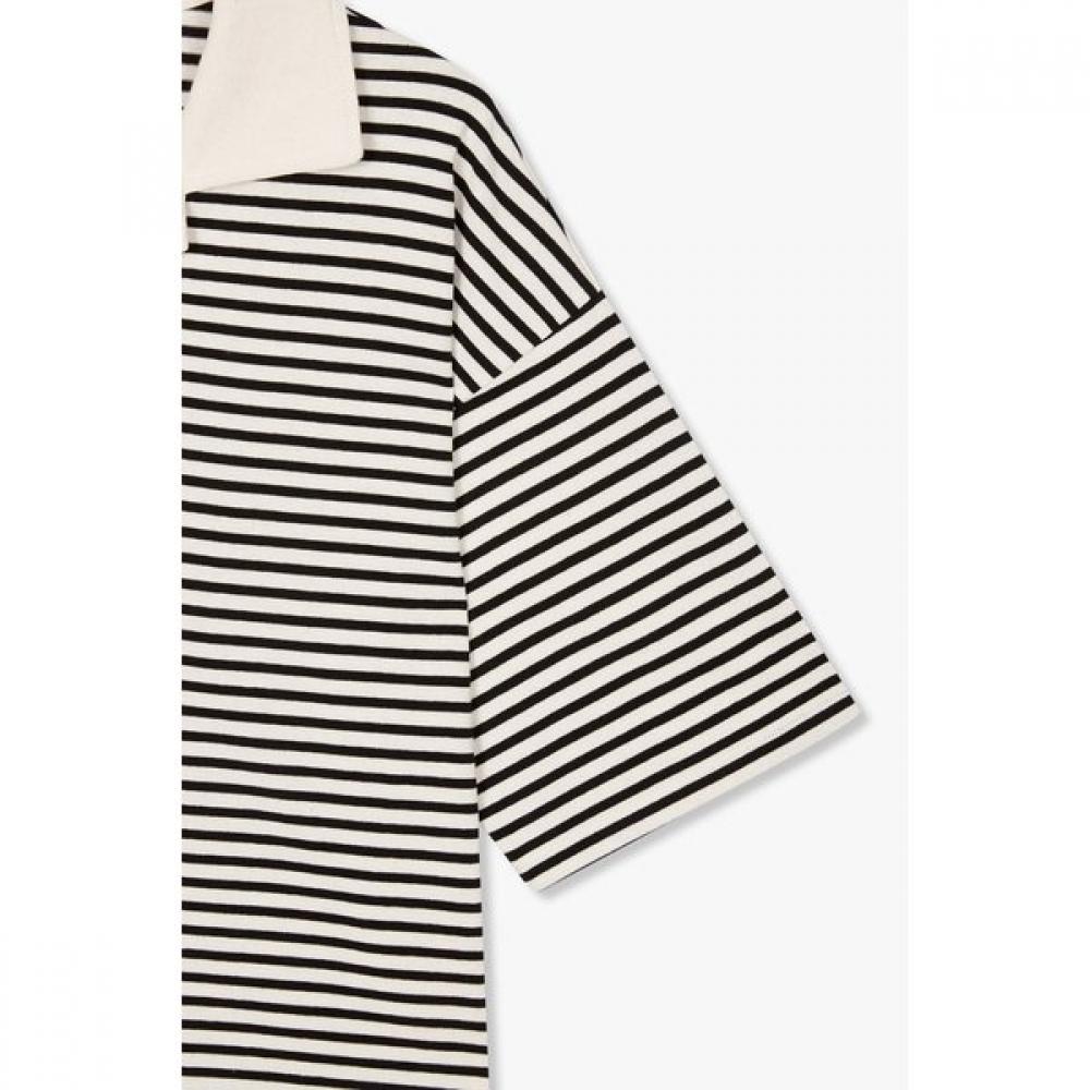 STudio Tomboy STripe Collar T shirT 9175322999