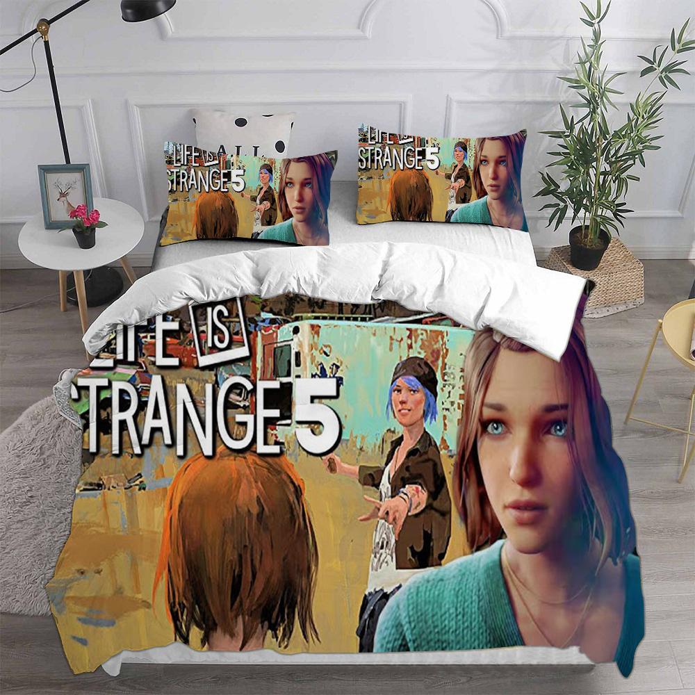 Life Is Strange Bedding Sets Eu Single Us Twin Comforter Quilt Bed Cover Duvet Cover Pillow Case 2-3 Pieces Sets Kids Adult Size