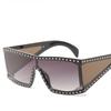 Women's Retro Flat Top Large Oversize Square Frame Sunglasses With Uv400 Protection And Timeless Style