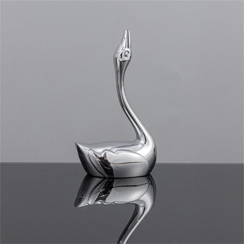 Zinc Alloy Tableware Storage Rest Decorative Animal Shape Chopsticks Spoon Forks Stand Kitchen Dining Essential