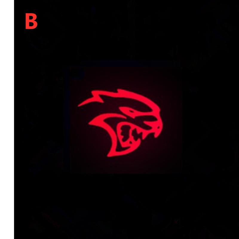 Car Door Projector Light Welcome Lamps For Dodge Challenger 2008-2019 SRT Demon 2013-2019