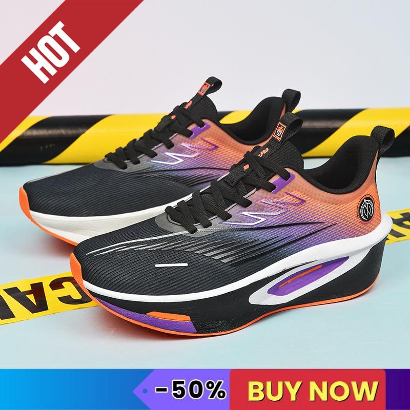 Marathon Sneakers Men Sports Running Shoes Carbon Plate Lightweight Women Athletic Outdoor Fitness Gym Sneakers Walking Footwear
