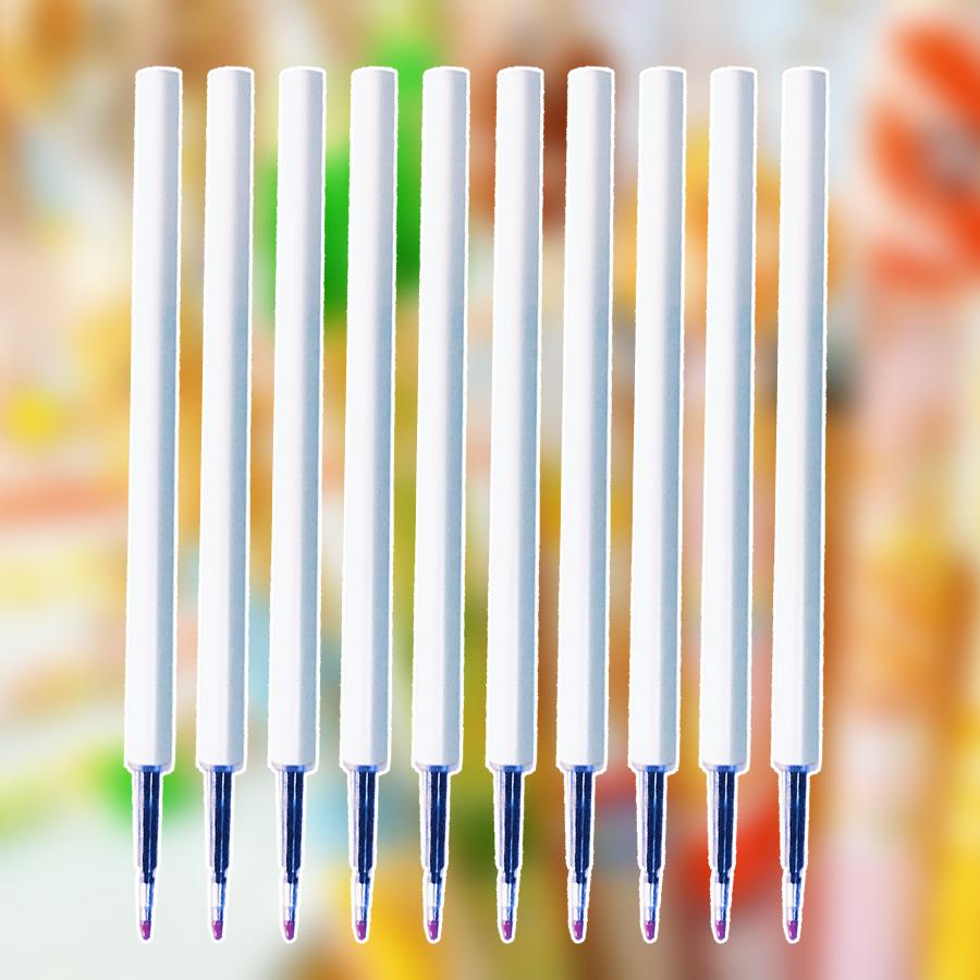 Cute Guandong Food Erasable Gel Pen 0.5mm Blue Black Friction pen for writing School Office supplies Kawaii Korean Stationery