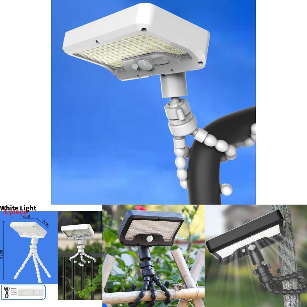 Octopus Solar Powered Motion Sensor Lamp For Patio And Yard Lighting