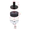18Pcs Cymbal Sleeve Base Felt Pad Set Washers Wing Nuts Kit For Drum Accessories