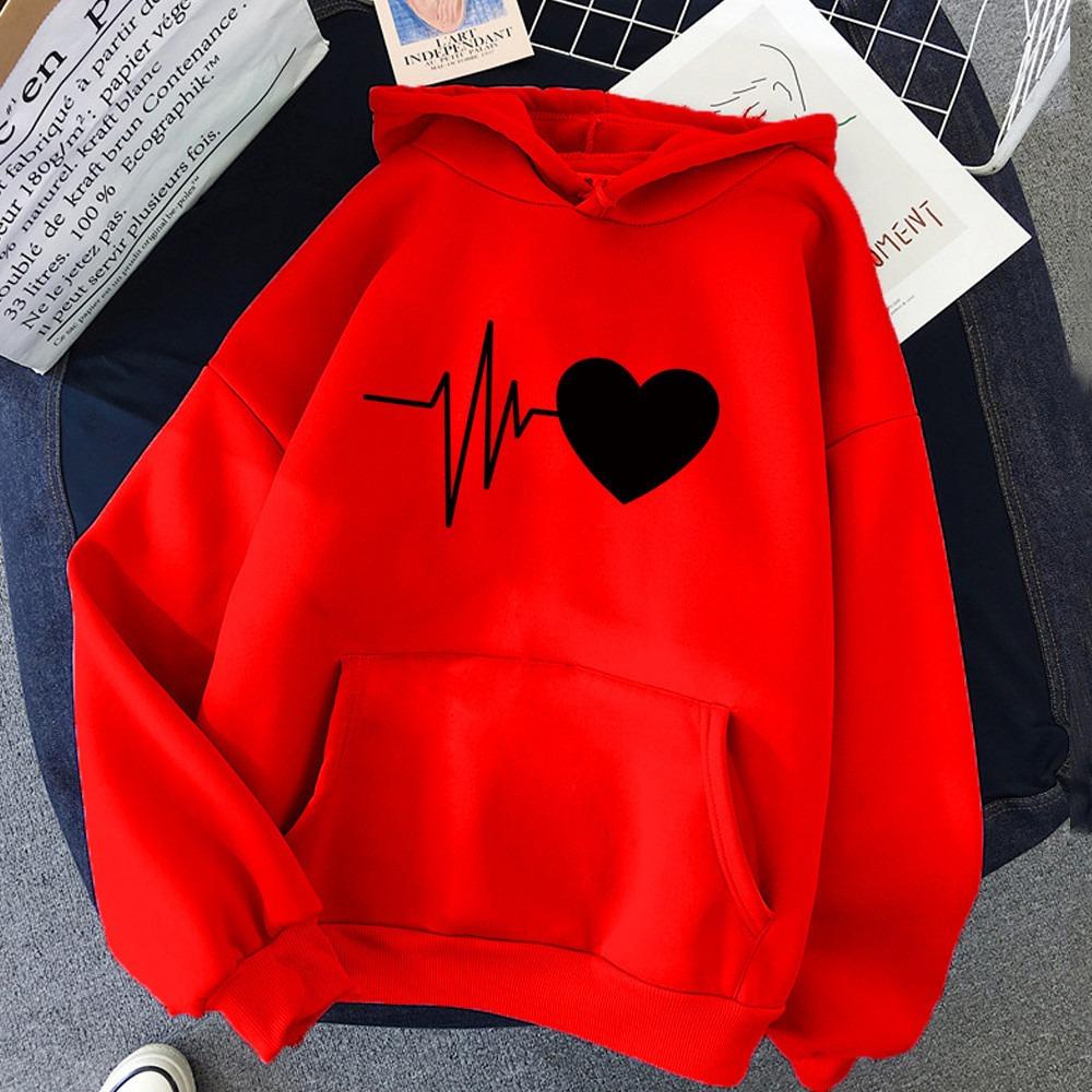 Autumn and Winter New Creative Letter European and American Men's and Women's Hooded Sweater