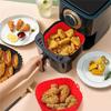 1/2PCS Square Silicone Air Fryer Liners - 8 Inch Reusable Air Fryer Pot - Air Fryer Accessories Air Fryer Inserts for 4 to 7 QT