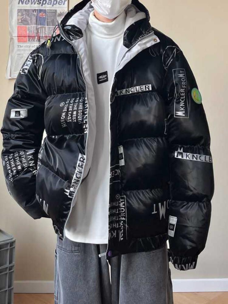 Мужская зимняя утепленная хлопковая куртка — фото 5