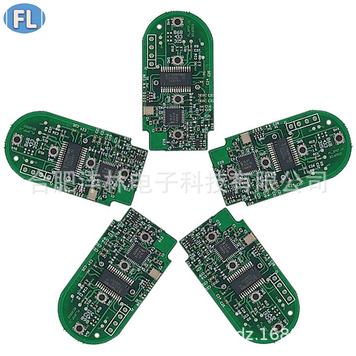 BMW CAS4+FEM Smart Card Board, 4 Tasten, 315/433MHz, 49 Chip Klingenstil