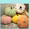 Adorable Polka Dot Pumpkin Plush Pillow For Kids And Adults