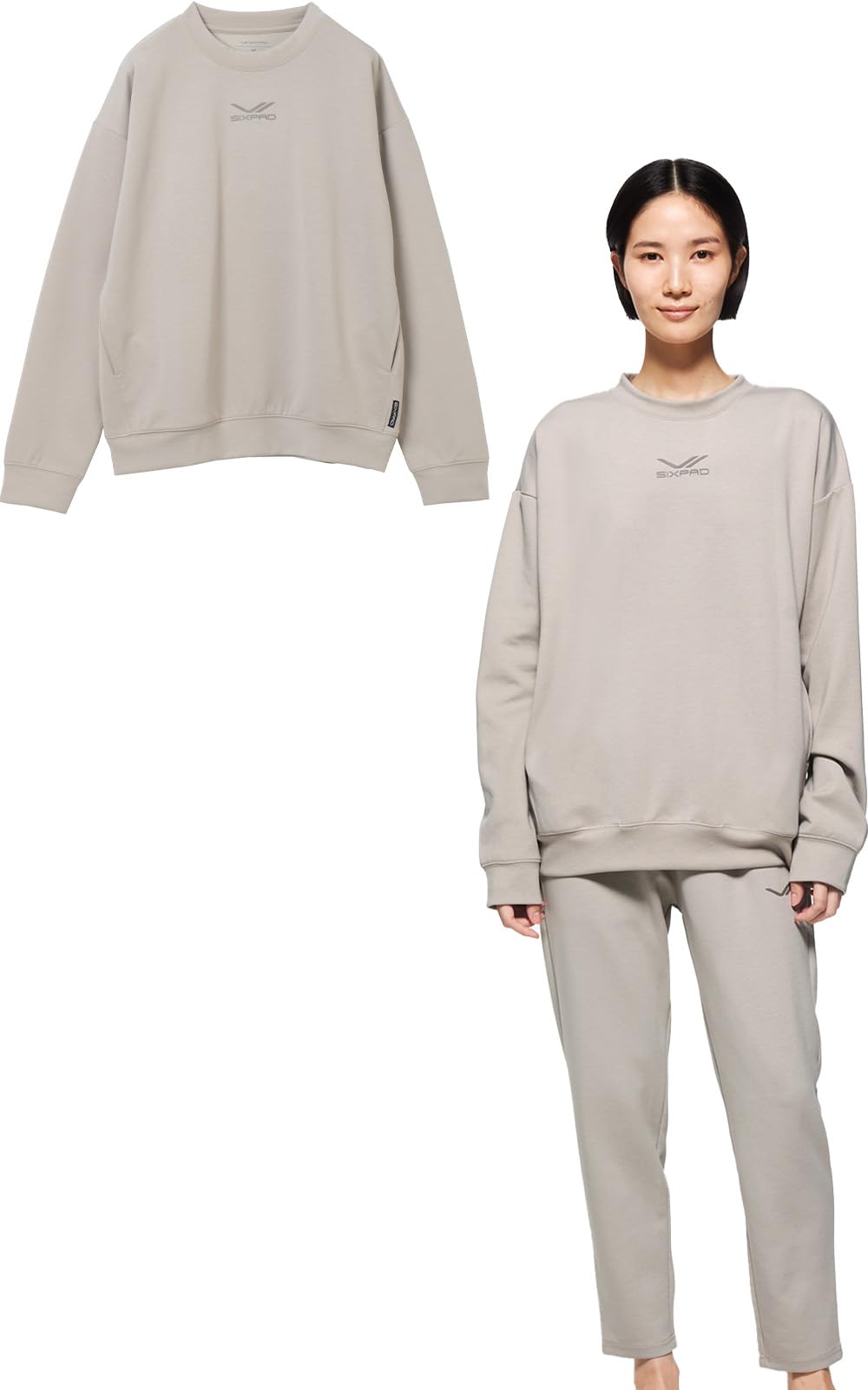 

Store Sixpad Recovery Recovery Wear Limited Set MTG General Medical Device Fatigue Recovery Blood Circulation Promotion Roomwear Crew Neck [SIXPAD]