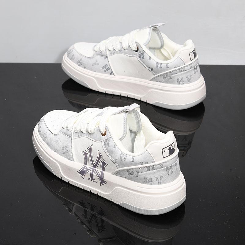 Autumn casual board shoes new summer couple breathable dad shoes leather increase 12