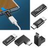 2PCS USB3.1 Type C Fast Adapter with Male Female Head Optional for Easy Connection and Fast Speed Data Transfer
