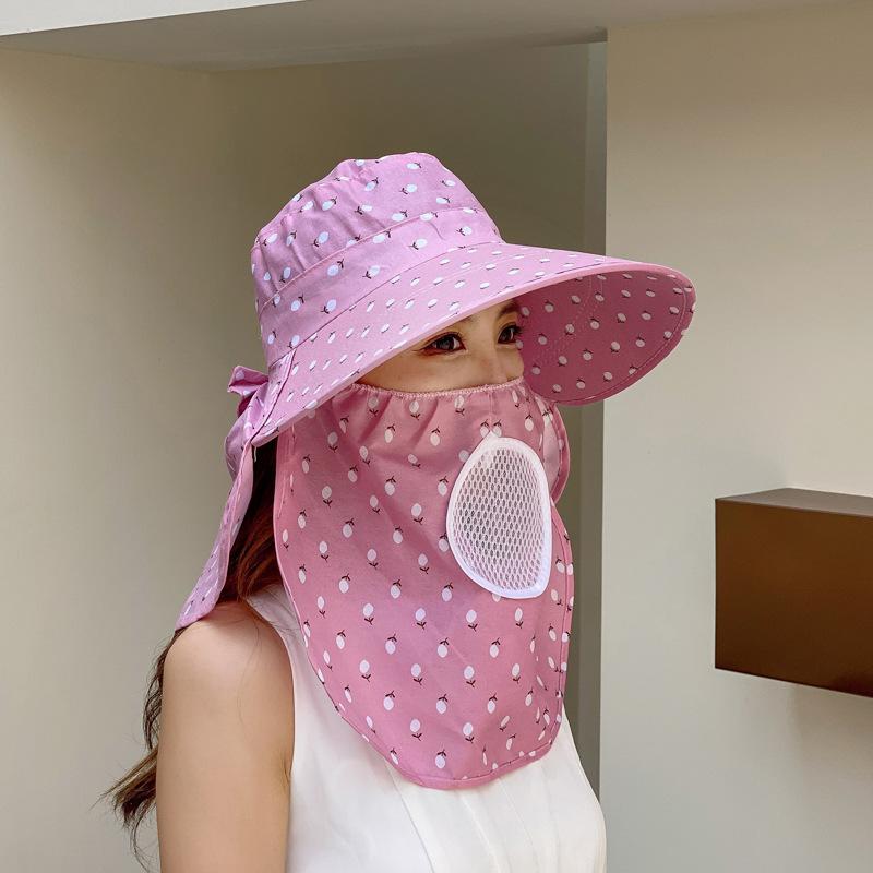 

New Arrival Large Brim Sun Protection Hat for Women Summer Cycling Face Covering Uv Protection Large Brim Sun Hat Tea Picking Cool Hat