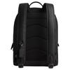 Coach 30 Solid Color Simple Zipper Closure Leather Backpack Large Unisex Backpack Black CV928-BLK