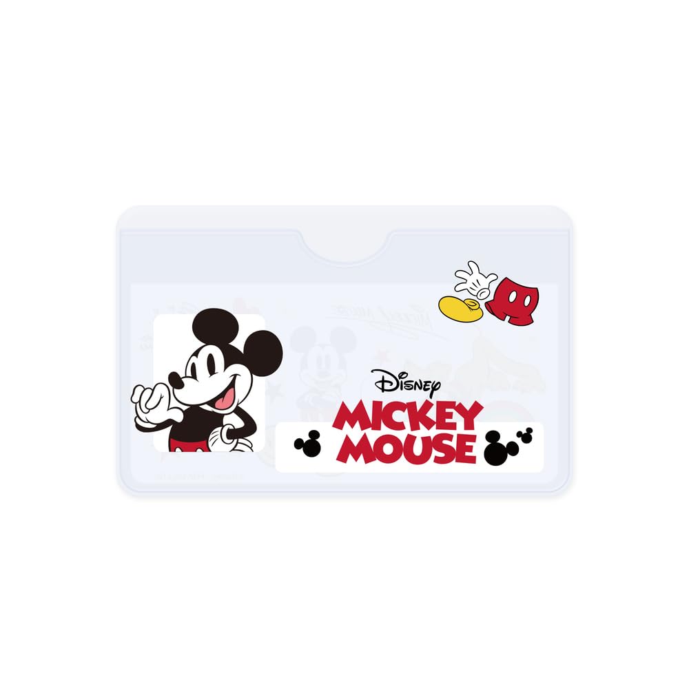 IC Card Compatible Card My Number Card Disney Mickey Mouse Cover, Compatible, PG-DMY01MKY
