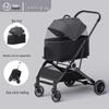 Lightweight Foldable Pet Stroller for Small Dogs & Cats