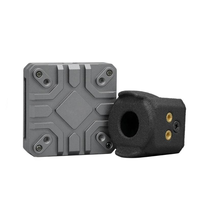 Aluminum Alloy Heat Dissipation Housing Case For O4 Air Unit Lens Cover Video Transmission Heat Sink Lightweighted