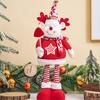 Christmas Doll Ornament Santa Claus Snowman Elk Decoration Festive Tree Decor Christmas Party Supplies