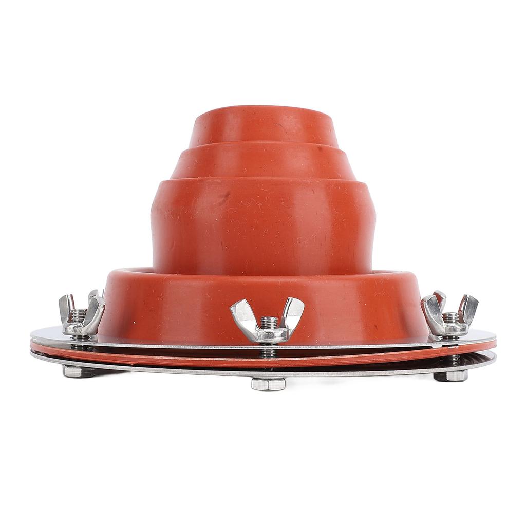 Tent Stove Jack Kit High Temp Silicone Pipe Boot Flashing Roof Flue Kit Compatible with Triple Wall