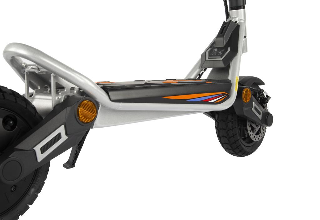 KuKirin A1 Electric Scooter - 45km/h High Speed, 45km Long Range, 800W Motor, Dual Disc Brakes & IPX4 Waterproof-silver(NO ABE)