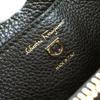 Pristine Salvatore Ferragamo Shoulder Bag Studio Gancini Leather Black 21H886 Used
