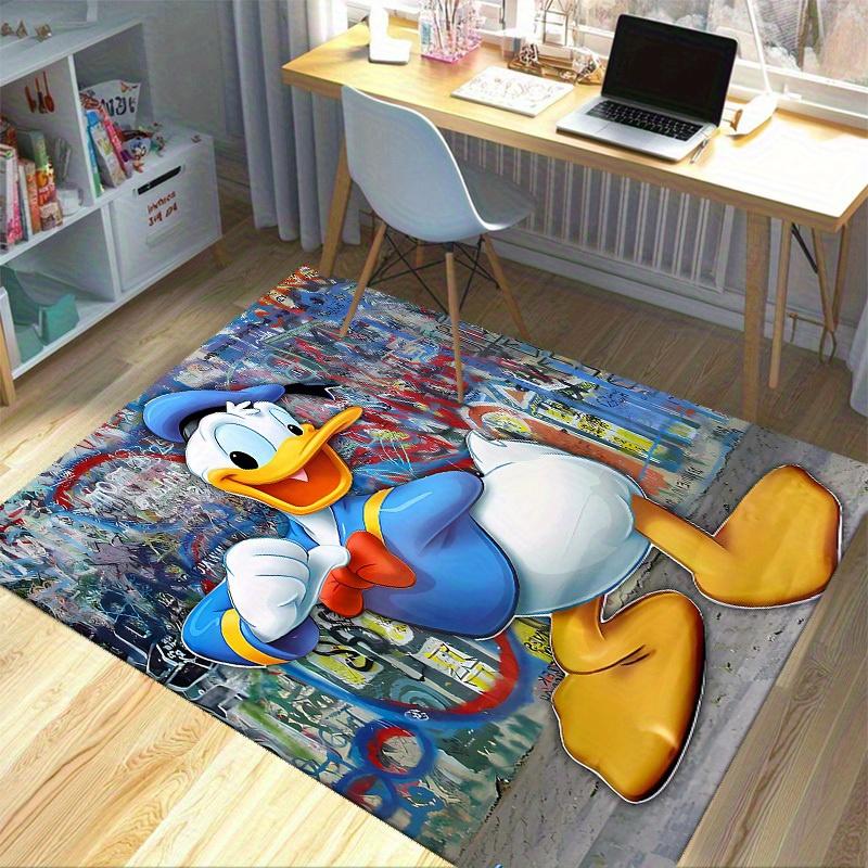 1pc,Graffiti Donald Duck Rug - Home Decor, Office Carpet, Chair Pad, Outdoor Mat, Gift IdeaH023