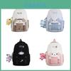 2023 New Style Middle School Backpack For Outdoor Travel, Korean Campus Style And Simple Couple Shoulder Bag