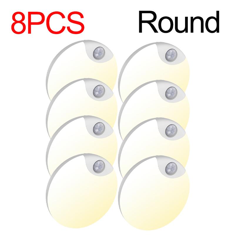 Rechargeable Modern Motion Sensor LED Floor Light - Cordless lighting,Magnetic Installation,Motion Detection,Dimmable,Hallway