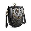 Steampunk Women's Single-shoulder Bag, Heavy Industry Retro Dumpling Bag, Women's Versatile Underarm Loose Change Mobile Phone Bag