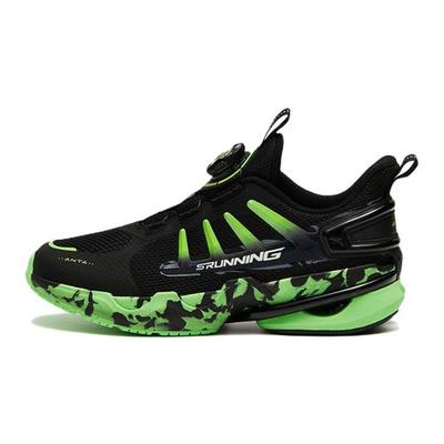 Kids Comfortable Daily Low-Top Running Shoes Kids Sneaker Black Green 312315521-7