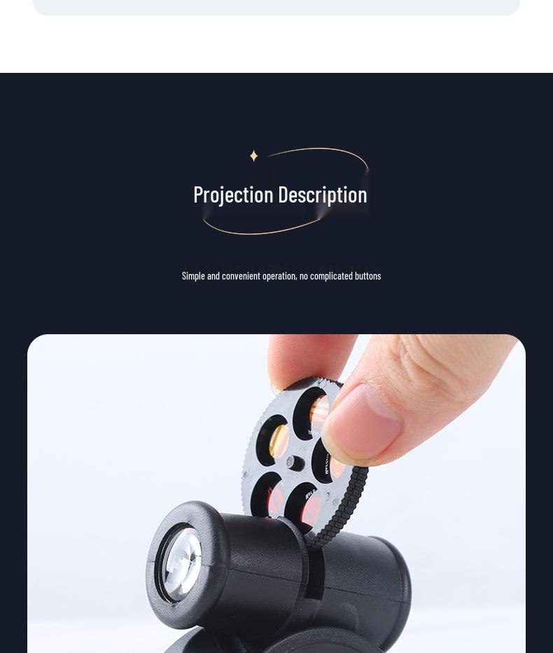 Creative Cannon-Style Earth & Moon Projection Lamp: Atmospheric Night Light & Photography Prop
