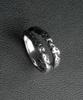 Button Seoul Distressed Rock Cross Ring