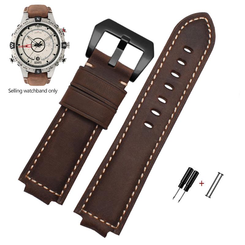 Rubber Watchband for Timex WATCH Tide T2N720 T2N721 TW2T76300 High Quantity Waterproof Silicone Leather Sport Strap 24*16mm