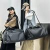 Men's and women's fashion, simple and large-capacity going , portable commuter travel bag, wet and dry separation, fitness bag, strap shoe compartment