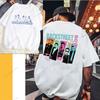 Fashion Backstreet Boys Millennium Tour 2025 Music Unisex  Tops Vintage T Shirt Men Women Trend Y2k Short Sleeve T-shirts
