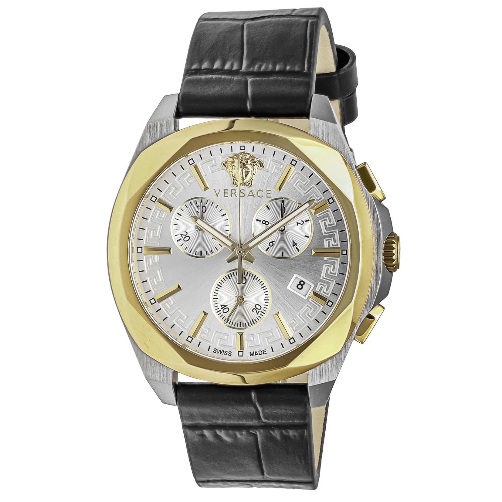 

Watch New Chronolady VE3CA0223 Silver [Versace] Men s [Item] чорний