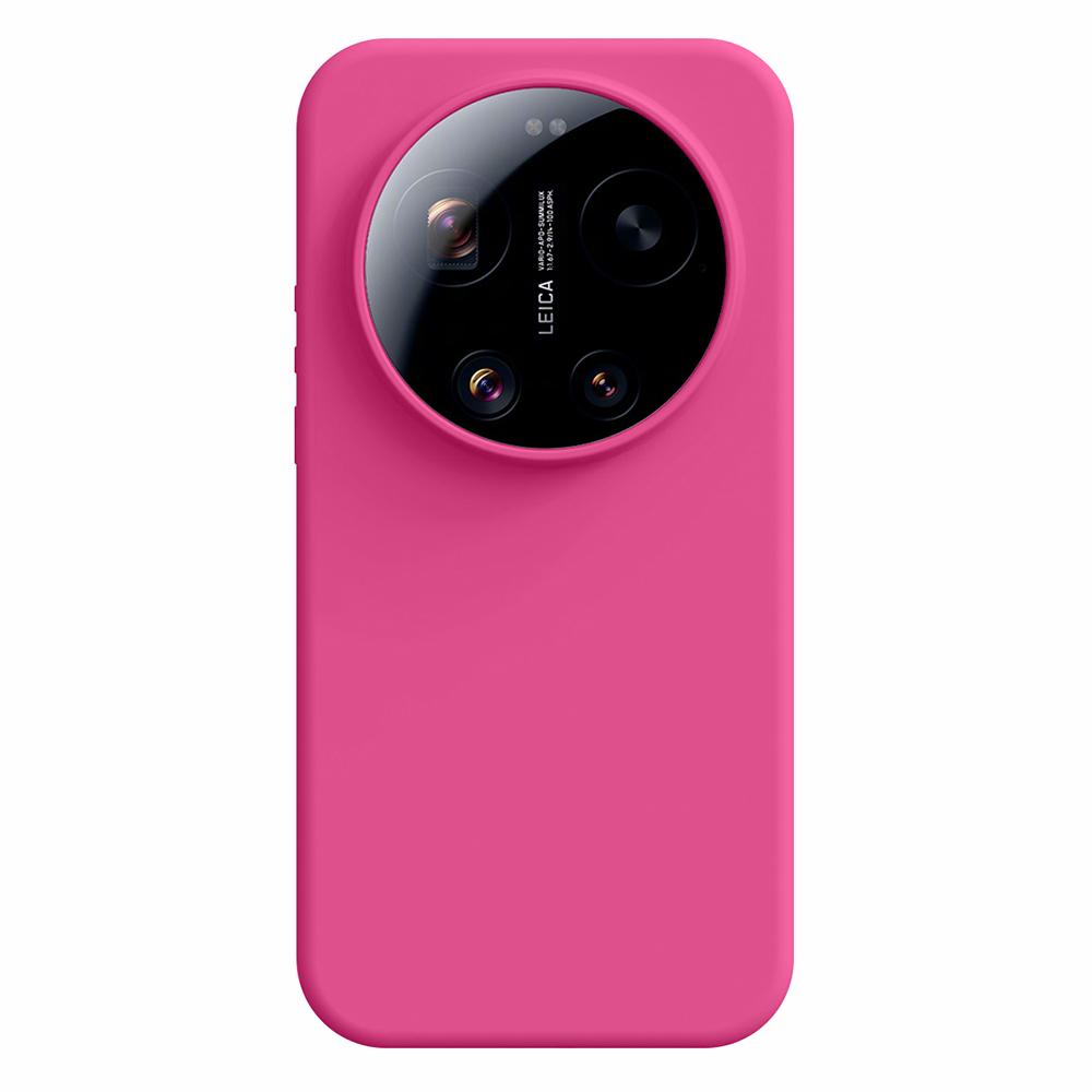 Voor Xiaomi 17 Ultra 5G Hoesje Huidvriendelijk Vloeibaar Siliconen + PC Telefoonhoes