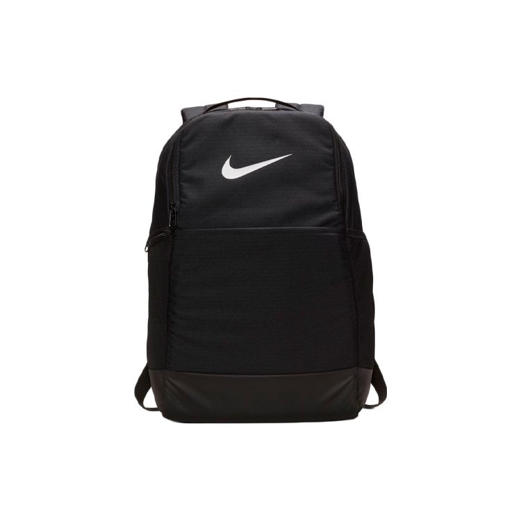 Nike Basic Sports Casual Polyester Backpack Unisex Backpacks Black BA5954-010 Black