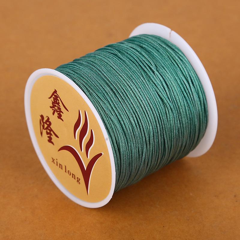 Non. 72 Fil de Jade Corde Tressée Kit de Matériel pour Bracelet et Collier DIY