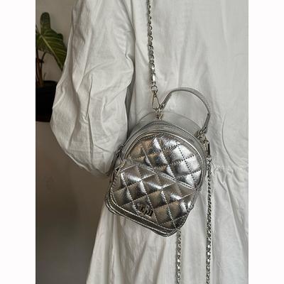 Mini petit sac à dos style fille japonaise nouveau sac à bandoulière haut de gamme à chaîne diamantée sac à dos design de niche