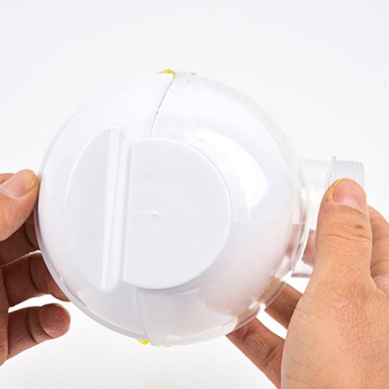 Hamster Bathroom Spherical Shape Dust-proof Plastic Small Animal Bath Sand Room Pet Supplies