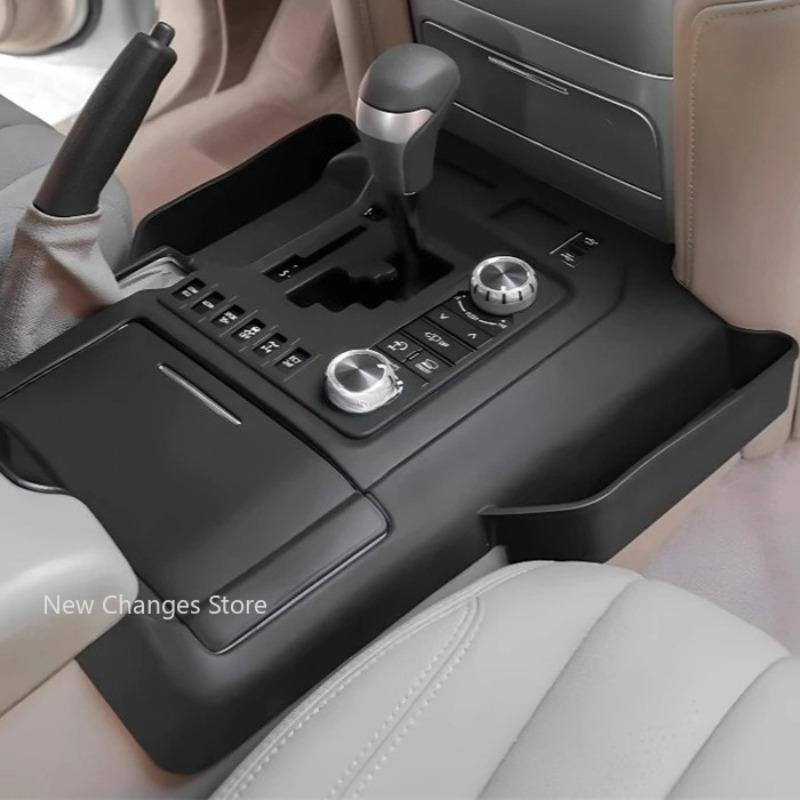 For Toyota Land Cruiser 200 LC200 2016-2021 Car Style Central Control Gear Shift Panel Storage Box Dust Proof Cover Accessories